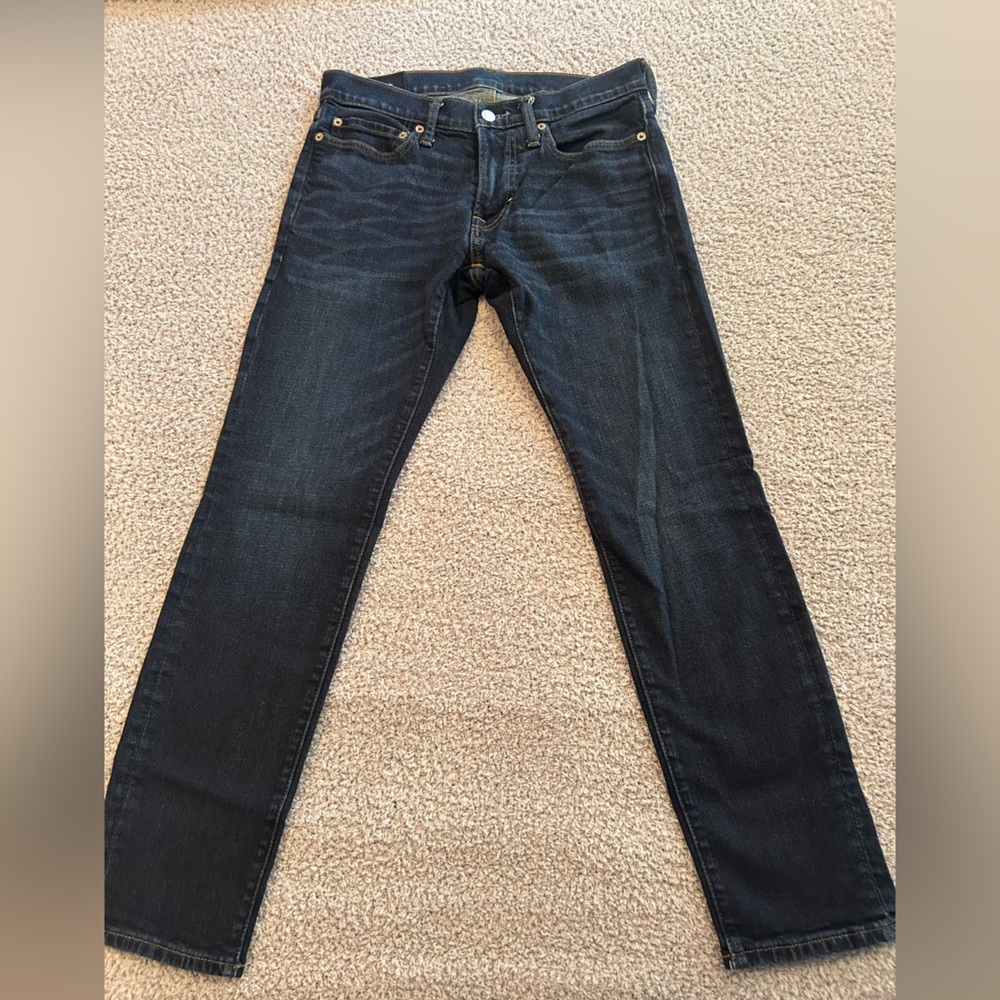 Abercrombie & Fitch Dark Blue Skinny Jeans